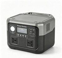 Station d'alimentation portable 800W LiFePO4 à succès avec panneau solaire MPPT et batterie externe, démarreur de secours pour les voyages en voiture et le camping