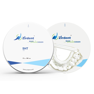 Blocchi di Zirconia Super Traslucida Bianca Zirdent SHT a Prezzo di Fabbrica, Fornitore di Materiale per Fresatura CAD CAM - Product Image 3