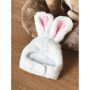 Chapeau de lapin pour animaux de compagnie Adorable accessoire vestimentaire pour lapins - Product Image 1