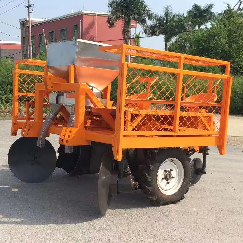 Máquina de plantio de cassava, alta eficiência, seeder de cassava, plantador de cassava 80hp personalizável