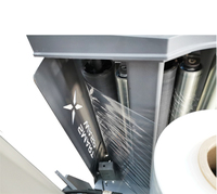 Trade Assurance-máquina para envolver palés semiautomática con función de corte automático, estándar WASP inteligente