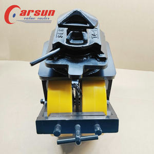 Roues pivotantes doubles pour conteneurs ISO, 10 pouces, noyau en fer, polyuréthane, bande de roulement métallique, freins, acier rigide - Product Image 2