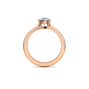 Anillo de Compromiso Clásico con Diamante Solitario para Mujer, Diseñado para un Amor Duradero con Brillo Refinado y Elegancia Sofisticada - Product Image 5