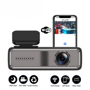 Camera hành trình ô tô HD 1296P, ghi hình vòng lặp, Wifi, chế độ đỗ xe, tầm nhìn ban đêm, camera DVR, camera đơn, camera trước - Product Image 3