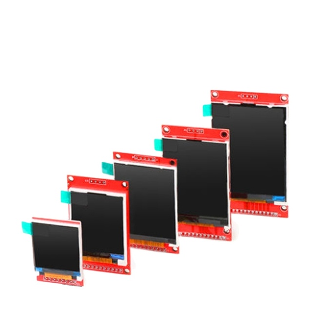 1.44/1.8/2.0/2.2/2.8 inch Serial Port TFT SPI LCD Touch/Color Screen Module with 4 IOs