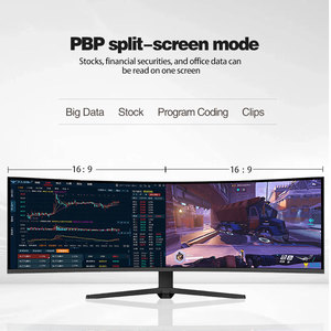 จอคอมพิวเตอร์ LED LCD แบบโค้งคุณภาพสูง ขนาด 49 นิ้ว ความละเอียด 4K 3840*1080 พร้อมอัตรารีเฟรช 165Hz สำหรับนักออกแบบมืออาชีพและเกมเมอร์ - Product Image 3