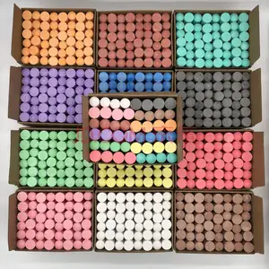 6/8/12/20/36/100 Pcs/Box Jumbo Chalk Durable Sidewalk Chalk Bright Colors Dustfree Chalks For Street Chalkboards Playground