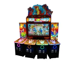 Coin Operated Arcade Factory Price Indoor Amusement Legend Of Dinos Lottery Ticket Prize Game Machine For Sale