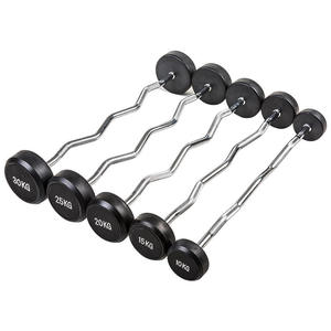 Juego de Barras de Pesas de Goma de Alta Calidad CZFIT para Levantamiento de Pesas y Ejercicio, Equipo Esencial de Gimnasio para Uso Doméstico y Comercial - Product Image 3