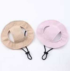 Cappello da Sole per Cani Petop Factory in Corduroy Traspirante con Fori per le Orecchie e Cinturino Regolabile, Cappellino da Esterno per Cani di Piccola e Media Taglia - Product Image 6