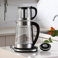 Bouilloire électrique Théière de cuisine Appareils ménagers et chauffe-eau portable pour le contrôle de la chaudière à ébullition