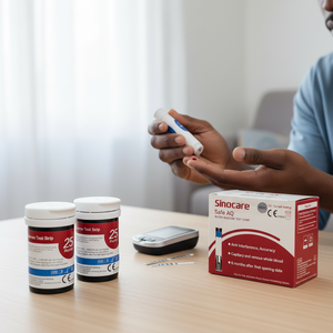 Strisce Reattive Digitali <span class=keywords><strong>per</strong></span> Glucometro Safe AQ, Test Rapido <span class=keywords><strong>per</strong></span> <span class=keywords><strong>Diabete</strong></span> - Product Image 1