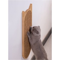 Planche à gratter pour chat en forme de L grattoir à chat détachable pour chats griffe de meulage jouet d'escalade fournitures de meubles pour animaux de compagnie