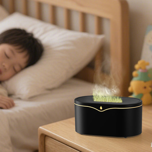 Hot Sale Simulation Flame Humidifier Aromatherapy Machine Usb Ultrasonic Essential <b>Oil</b> Aroma Fire Flame <b>Diffuser</b> - Product Image 5