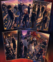 Cartes à collectionner BaiYe White Night JJK Unlimited Void Series, paquets mystères, cartes de jeu de société
