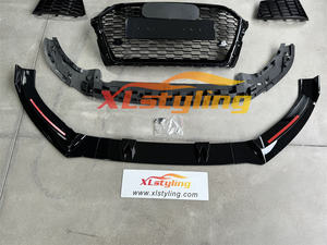 XLstyling RS3 Look voiture CONVERSION mise à niveau PARE-CHOCS AVANT BODYKIT pour <span class=keywords><strong>Audi</strong></span> <span class=keywords><strong>A3</strong></span> S3 8V <span class=keywords><strong>2017</strong></span>-2019 Facelift Body Kit - Product Image 2