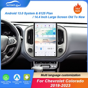 Navihua for 14.4" Android DVD Player for Chevrolet Colorado 2019-2023 Radio Vertical Screen Carplay Stereo Radio Audio - Product Image 5