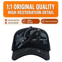 Gorras G5 al por Mayor, 31 Gorras Deportivas de Béisbol de Algodón de Lujo Premium con Servicio de Diseño Personalizado, Caja Original Beard