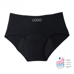 Mutandine Mestruali Personalizzate OEM a Vita Alta, Traspiranti, ad Alto Assorbimento, Impermeabili e Riutilizzabili per Donne - Product Image 5