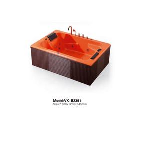 Bañera Independiente <span class=keywords><strong>Rocky</strong></span> <span class=keywords><strong>Balboa</strong></span> para Dos Personas Adultas, Bañera de Hidromasaje Eléctrica con Hidromasaje - Product Image 2