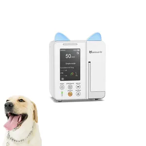 애완 동물 병원 동물 사용 휴대용 체적 주입 펌프 수의학 전기 주사기 주입 펌프