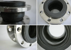 Conectores de Brida Forjados Estándar JIS, Alta Presión, Resistentes a la Corrosión, Superficie Lisa, Acero, Expansión de Fuelle, EPDM, HDG, Tabla D - Product Image 3