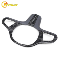 Garniture de volant en fibre de carbone sèche pour G30 G14 G15 G16 G29 Z4 X3 G01 X4 G02 G32 2020-22, couvercle central de volant intérieur, amélioration automobile
