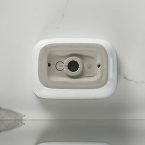 Lavabo Cuadrado de Cerámica para Baño, Mueble de Baño con Lavabo, Diseño Simple Estándar Europeo, Venta al Por Mayor - Product Image 5