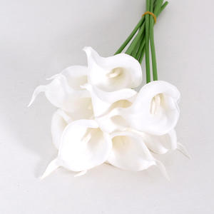 Fleurs Artificielles de Haute Qualité, Fleur Décorative pour Mariage, Fête, Décoration de Maison, Centre de Table Lys Calla Artificiel - Product Image 1