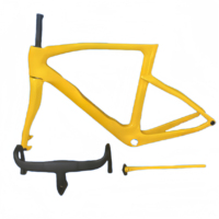 Cuadro de Bicicleta de Carretera BSA de Fibra de Carbono T1000 Ligero con Freno de Disco, Cableado Interno Completo, Post Mount, Ruedas de 29 Pulgadas