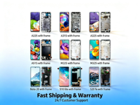 Untuk S20 S21 S22 S23 S24 LCD Touch Screen Display Assembly 6.6" Garansi 1 Tahun Suku Cadang Pengganti untuk Perbaikan Ponsel