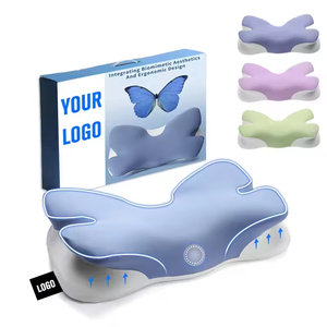 Cuscino Ortopedico in Memory Foam a Forma di Farfalla, per Sollievo dal Dolore al Collo, Supporto Ergonomico per il Sonno con Fodera Lavabile - Product Image 3