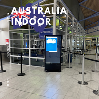 Pantalla Digital LCD de Alta Luminosidad para Exteriores, Cartelera Publicitaria para Centros Comerciales, Aeropuertos, Ascensores, Publicidad en Video