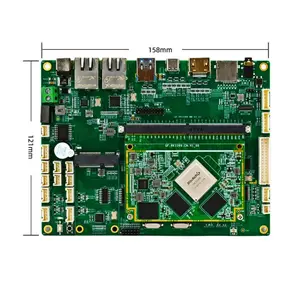 Android Board RK3399 TV Set Top Boxes Board With 3G/4G Android Tablet PC Digital Signage Arm Development Board