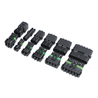 Connecteurs étanches automobiles 1/2/3/4/6 broches 2,5 mm pour faisceau de câbles de capteur automobile, connecteur mâle/femelle, vente en gros d'usine 12015792