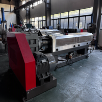Machine à granulés plastiques PB150 |   Diamètre de vis de 150 mm |   Couverture en acier inoxydable et chauffage en céramique |   Granulateur de recyclage PE PP