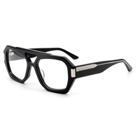 Monturas de Gafas Ópticas de Acetato Hechas a Mano para Mujer Joven, Protección Contra Luz Azul, Diseño de Lujo Personalizado, Duraderas, con Diseño de Puntos