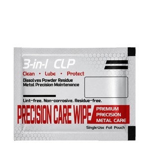 Chiffon de nettoyage Precision Care Wipe 8x6 en tissu non tissé, sans poussière, pour l'entretien et la prévention de la rouille des équipements de pêche - Product Image 1
