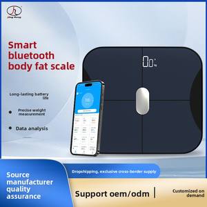 स्मार्ट तकनीक बहु-कार्य डिजिटल शरीर वसा पैमाने पर ब्लूटूथ बाथरूम के लिए व्यक्तिगत वसा पैमाने व्यक्तिगत रूप 180 किलोग्राम नीला दांत - Product Image 2
