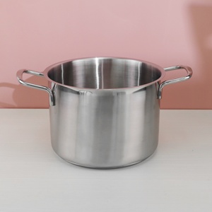Commercio all'ingrosso di alta qualità ristorante casa che serve la pasta in acciaio inox di spaghetti pentole set di pentole pentola di cottura - Product Image 5
