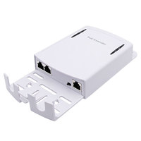 Commutateur POE extérieur étanche à 3 ports haute puissance 30W 100m 10/100mbps 1 en 2 sortie connecteur d'extension de caméra IP commutateurs réseau