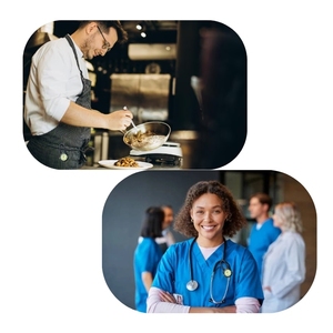 Set di 2 orologi unisex al quarzo con clip che si illuminano al buio, numeri arabi grandi, portatili con fibbia, ideali per medici e infermieri - Product Image 6