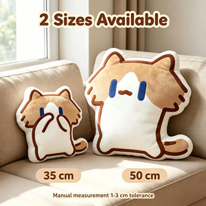 Peluche chat mignon en gros avec collier floral et nœud, idéal pour cadeau de naissance, de mariage, de fête, récompense de <span class=keywords><strong>maternelle</strong></span> ou cadeau pour enfants - Product Image 4