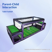 Игровой автомат мини-футбол с монетоприемником, металлический корпус, для двух игроков, для игровых центров, детское аркадное оборудование, гарантия 1 год