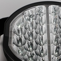 Nouveau design de phare antibrouillard à LED bicolore pour tout-terrain 4x4, ATV, camion, éclairage de conduite