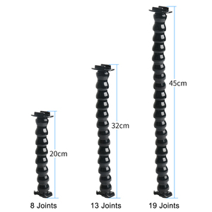Mạnh mẽ Flex Kẹp Cánh tay núi có thể điều chỉnh cổ ngỗng chủ cho <span class=keywords><strong>GoPro</strong></span> 11 10 9 hành động máy ảnh Tripod Clip Bracket phụ kiện - Product Image 6