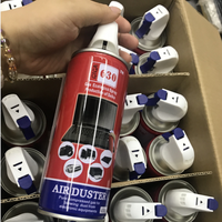 Penyedot Debu Udara Terkompresi 450ml, Peniup Udara untuk Pembersihan Keyboard, Laptop, Kamera, PC