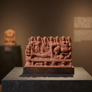 Escultura del Nacimiento de Krishna del Siglo X, Réplica de Arte de Templo Hindú de Janmashtami - Product Image 2