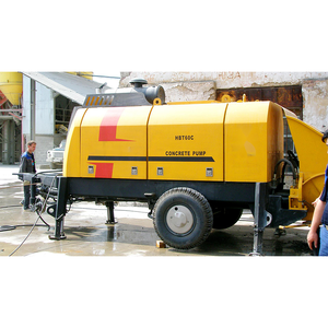 Pompe à béton montée sur remorque HBT6013C-5 de 65 m3/h - Product Image 1