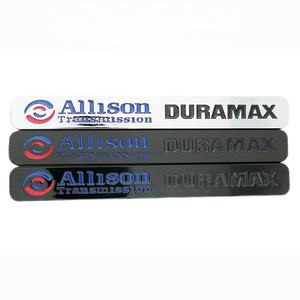Autocollants d'emblème de capot ALLISON <span class=keywords><strong>DURA</strong></span> MAX BLACK CHROME - Product Image 1